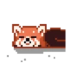 Red Panda Pixel  Mov 14