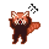 Red Panda Pixel  Mov 22