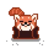 Red Panda Pixel  Mov 23