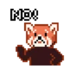 Red Panda Pixel  Mov 25