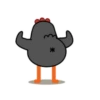 Galinha dançando 13