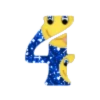 Числа смайлики 10