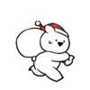 Christmas rabbit & bear 5
