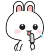 White & Gray Bunnies 8