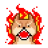 Shiba DOG pixel Mov 9