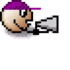 Retro emoji pixel 16