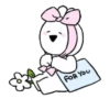 Christmas rabbit & bear 15
