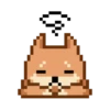 Shiba DOG pixel Mov 14