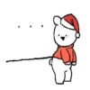 Christmas rabbit & bear 21