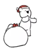 Christmas rabbit & bear 22