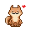 Shiba DOG pixel Mov 21
