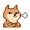 Shiba DOG pixel Mov 23