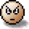 Retro emoji pixel 28