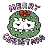 Christmas rabbit & bear 24