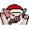 ·» xmas pig Pixel «· Mov 5
