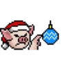 ·» xmas pig Pixel «· Mov 7