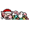 ·» xmas pig Pixel «· Mov 9