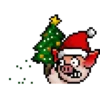 ·» xmas pig Pixel «· Mov 21