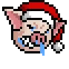 ·» xmas pig Pixel «· Mov 23