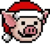 ·» xmas pig Pixel «· Mov 24