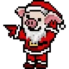 ·» xmas pig Pixel «· Mov 25
