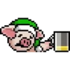 ·» xmas pig Pixel «· Mov 27