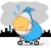 ️  ️perrito azul ️  mov 9