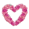 Розовое сердце 1 25