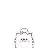 white dog popup stickers 22