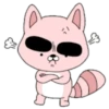 Pink Racoon Pingue 7