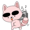 Pink Racoon Pingue 14