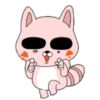 Pink Racoon Pingue 16