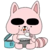 Pink Racoon Pingue 21