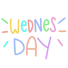 WEDNESday MiercolesMOV 13