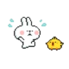 Dot Animation Spoiled Rabbit 11