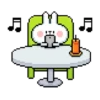 Dot Animation Spoiled Rabbit 19