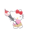 【中文】Hello Kitty全螢幕貼圖〜問候篇〜 19