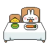 Dot Animation Spoiled Rabbit 24