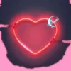 Corazones Neon 8