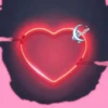 Corazones Neon 10