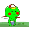 Green cat 11