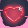 Corazones Neon 20