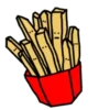 French fries 16