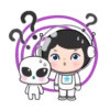 My alien friend MOV. 10