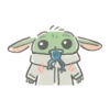 Draw Baby Yoda (GIFs) 13