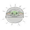 Draw Baby Yoda (GIFs) 14