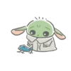 Draw Baby Yoda (GIFs) 17