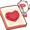 Lindo gato de morango 7