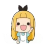 niña cute amarilla  ️ 9