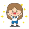 niña cute azul ️ 20